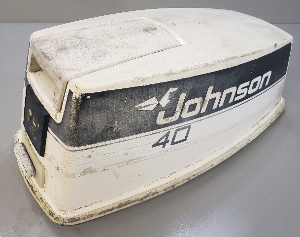 1989-2005 Johnson Evinrude Cowl Cowling Engine Cover Hood 40 48 50 HP