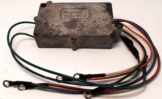 RAPAIRED 1973-77 Mercury Switch Box 4911A2 C# 332-4911 20 HP 2 cyl 1 YEAR WTY