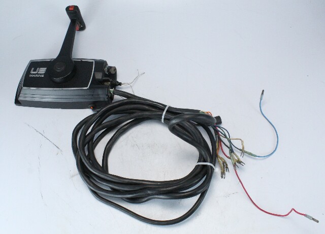 Chrysler Force US Marine Side Mount Control Box W/ Key  & 15' Harness