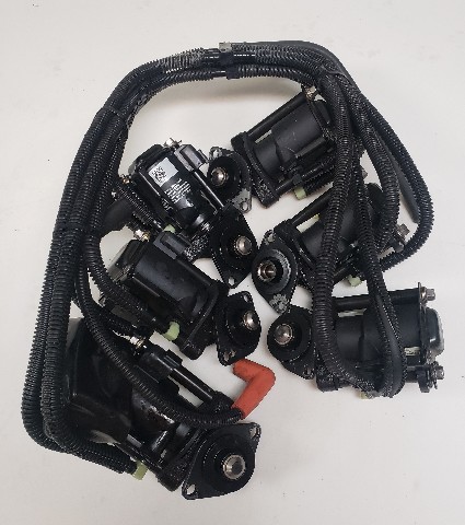 5004444 5004443 Evinrude Johnson 2000 FICHT Fuel Injectors & Manifolds 200 225HP