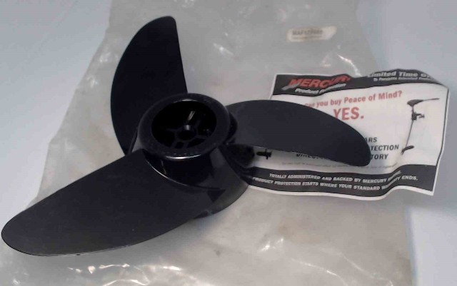 MAF174885 MotorGuide Marine Machete Left-Hand 3-Blade Propeller 3-1/2" Hub NEW!