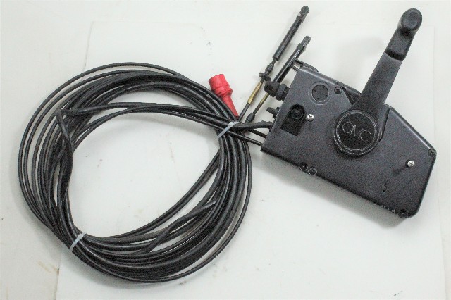 Johnson Evinrude OMC Side Mount Control Box with 14' Harness & Cables & Key