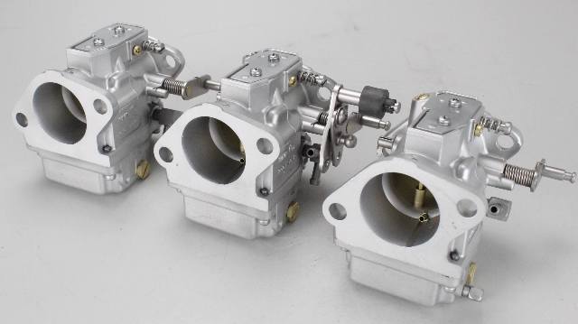 WME-4 9012A14 9012A15 Mercury 1987-89 Carburetor Set 70 75 80 90 HP REBUILT!