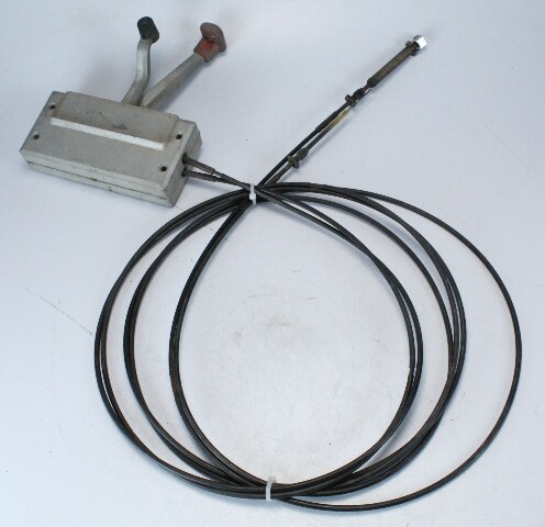 Johnson Evinrude Simplex Side Mount Control Box W/ 13' Cables