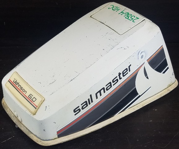 Johnson Evinrude Sail Master Top Cowl Hood Engine Cover 6 HP