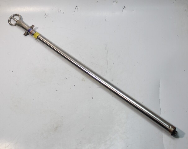 Swivl-Eze Stainless Boat Ski Tow Pylon 48" Threaded Pedestal Mount Tow Ring