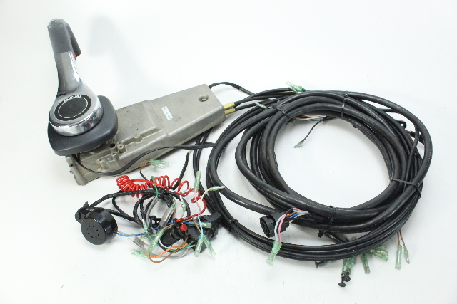 Suzuki Concealed Side Mount Control Box Trim Harness 12' Cables Push Open