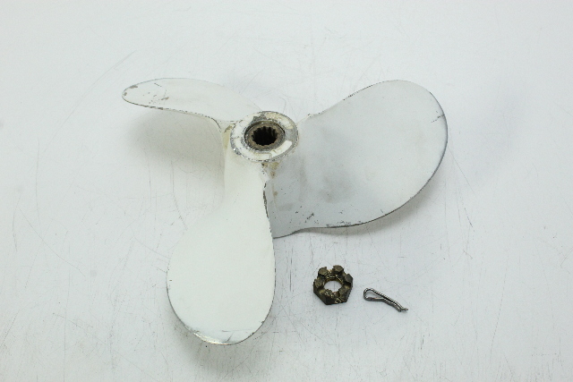 322011 763584 Johnson Evinrude 25 28 HP 9-1/4 x 11 Propeller 6 MO HUB WARRANTY
