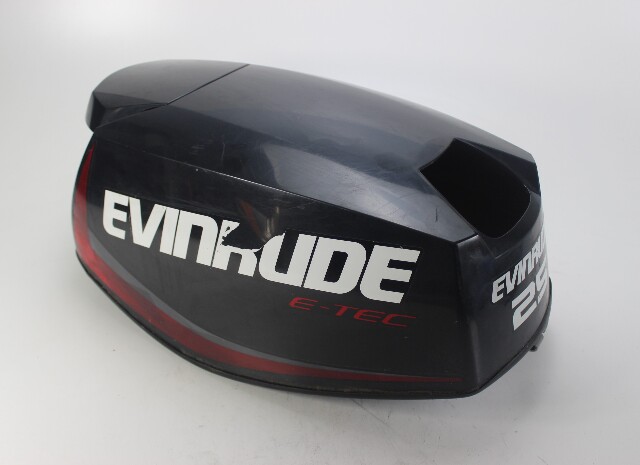 285825 Evinrude ETEC Engine Cover Cowling Hood 15 25 30 HP 2010 & UP OEM