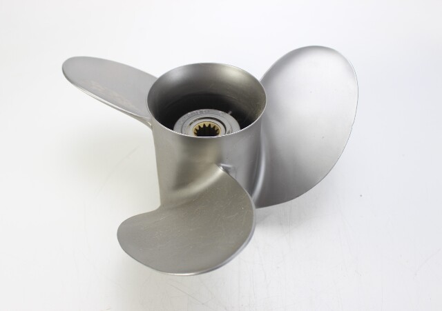 13-1/4 x 15 Stainless Steel Turbo Propeller Johnson Evinrude 40-140 6 MONTH WTY