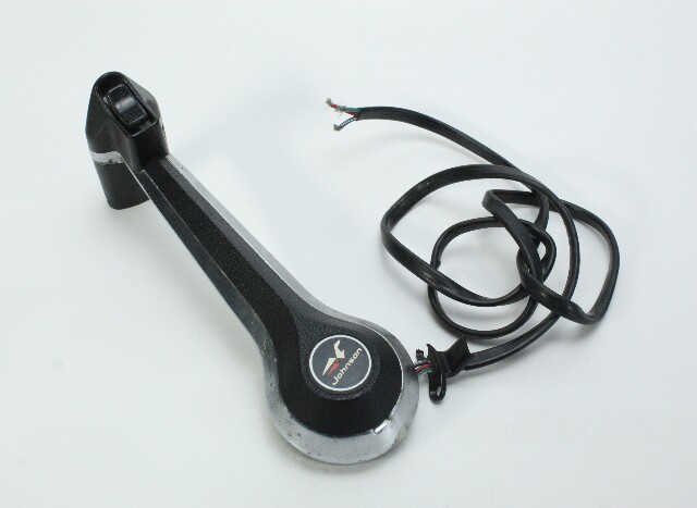 123279 126019 Johnson Evinrude Control Box Handle W/ Trim Switch Side Mount