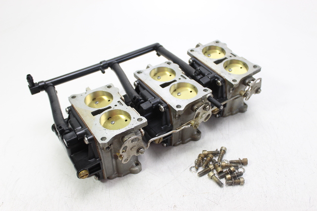 431795 0431795 OEM Johnson Evinrude 1986-1990 Carburetor Set Of (3) 150 HP V6
