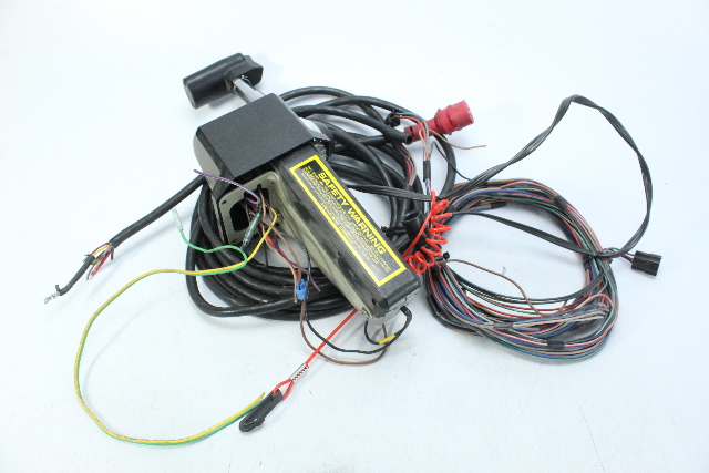 Johnson Evinrude OMC Binnacle Mount Control Box W/ Trim Switch KEY INCLUDED