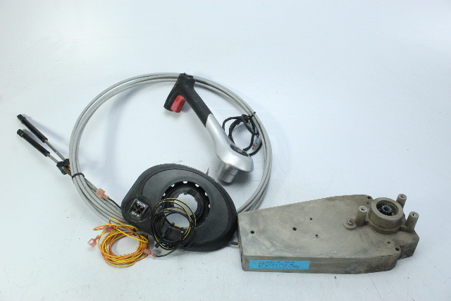 OEM Mercury Concealed Side Mount Control Box W/Trim Switch 5' Harness 9' Cable