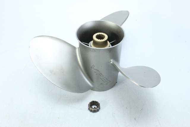 Johnson Evinrude Viper 1976 & UP SST LH 14-3/4 x 19 Propeller 6 MONTH HUB WTY