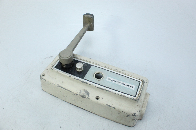 Force Chrysler 1974 1975 1976 - 1984  Side Mount Remote Control Box FRESHWATER