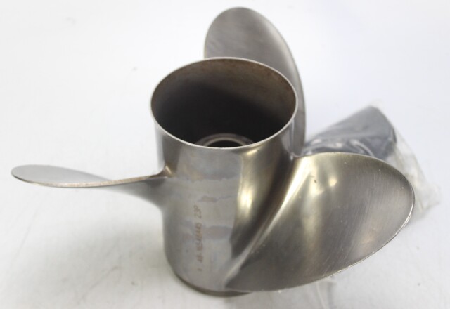 OEM Mercury Laser II 14-1/4 x 23 SS Propeller RH 40 50 60 65 70 75 80 85 90 + HP