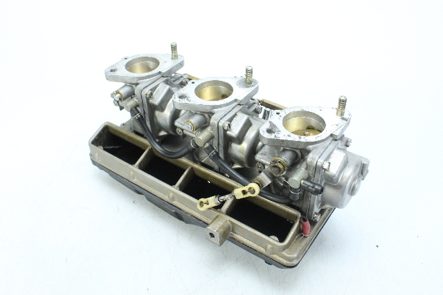 Suzuki 1980 1981 1982 Carburetor Set Of 3 W/Air Silencer DT 85 HP REBUILD READY