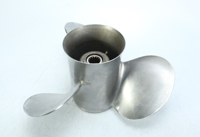 Michigan Wheel RH Stainless 13-1/2 X 23 Propeller 15 Spline 6 MONTH HUB WARRANTY