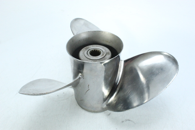Stiletto Mercury Stainless 14-1/4 X 17 Propeller 6 MONTH HUB WARRANTY 20317