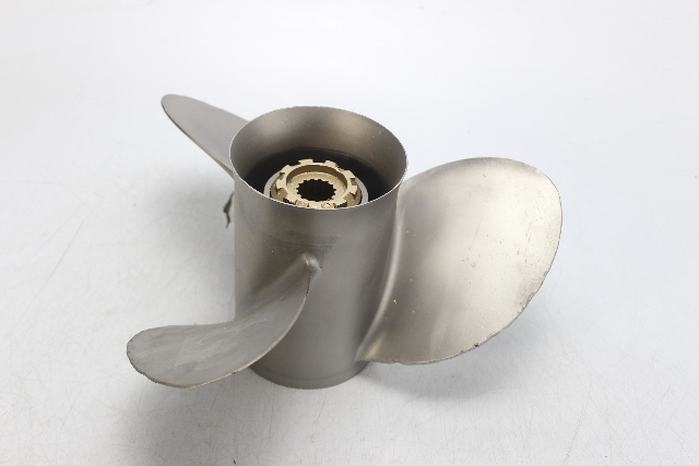Mercury & Mariner 13 X 19 Stainless Propeller 15 Spline RH 6 MONTH HUB WARRANTY