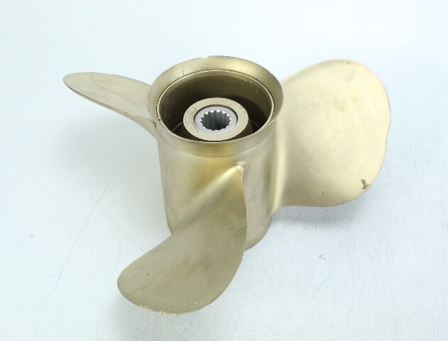 OEM Mercury RH Propeller 3 Blade 15 Spline Bronze / Brass 6 MONTH HUB WARRANTY