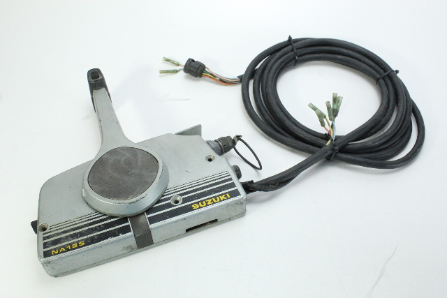 Suzuki Side Mount Control Box W/ Trim Switch Harness Key Excellent condition
