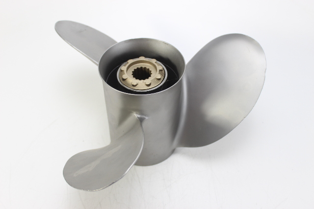13-1/4 x 24 SST Turbo Propeller Mercury Yamaha Honda 15 Spline 6 MONTH WARRANTY
