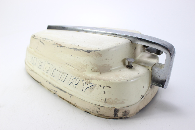 177-1673A2 Mercury VINTAGE Top Cowl Hood Cover 700 Series Inline 6 W/ Recoil