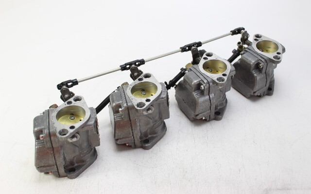 821946A10 WME-33 Mercury 1994 - 2004 Carburetor Set of 4 100 115 125 HP AS-IS