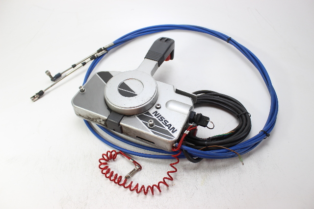 Nissan Tohatsu Side Mount Control Box W/ Key Cables & Harness 1 YEAR WARRANTY