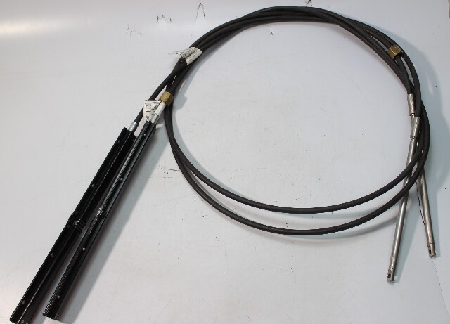 M86-12 Ultraflex 12 Foot Dual Rack and Pinion Steering Cable Set of 2
