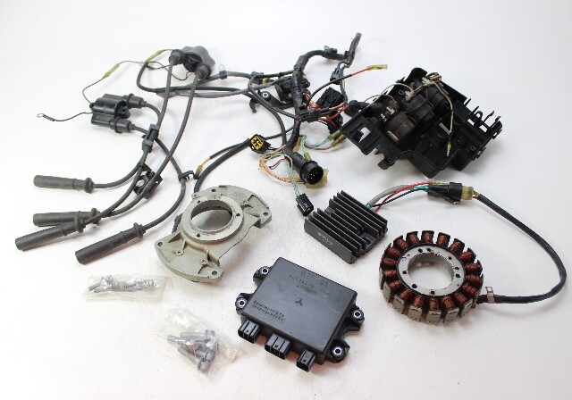 67F-85540-01-00 Yamaha 2001-2004 Complete Ignition 80 90 HP 1 YEAR WARRANTY