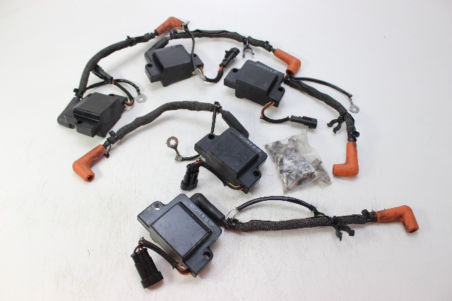 587275 OEM Evinrude 2008-2016 E-TEC Ignition Coil Set of 5 15-300 HP 1 YEAR WTY