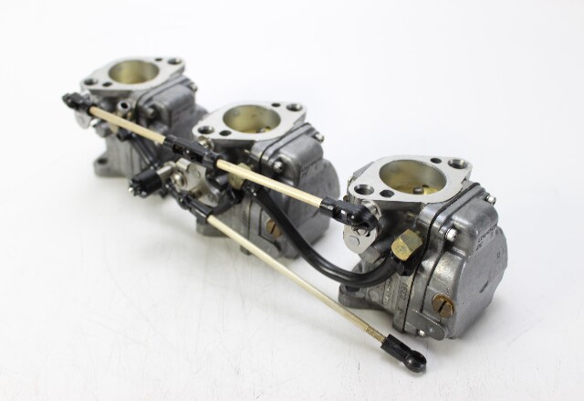 824924T38 Mercury 1994 - 2004 Carburetor Set 75 90 HP Top Middle Bottom As-Is