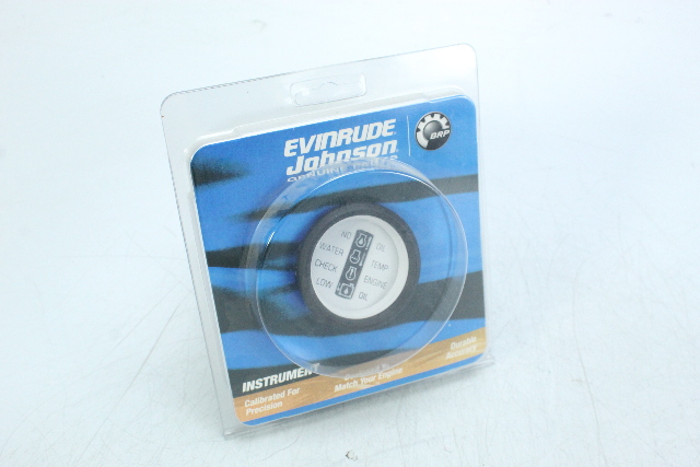 NEW! OEM Evinrude Johnson 1986 &ndash; 2005 Check Gauge Assembly System 2" 764073
