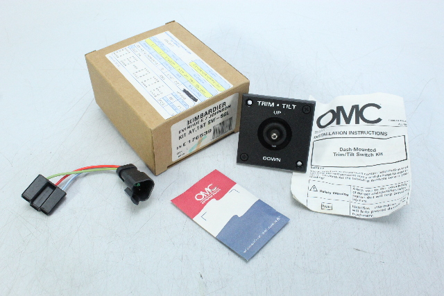 NEW! OEM Evinrude Johnson Trim Tilt Switch Kit for Dash 176539 5005120 5036576
