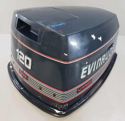 283605 0283605 Johnson Evinrude 1989-1991 Hood Engine Cover Cowl 120 140 HP V4
