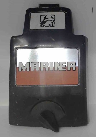 6393A6 Mercury Mariner 1978-1980 Front Cover Cowl Medallion 75 HP 4 cylinder