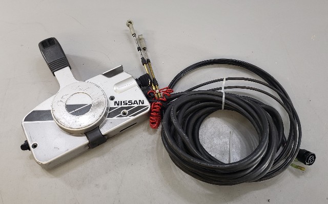 Nissan Tohatsu Side Mount Control Box W/ Key 10' 6" Cables & 20' Harness