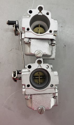 REBUILT! 1989-1993 Johnson Evinrude Carburetor Set 398340 398347 40 48 50 HP