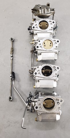 62Y-14901-00-00 62Y-14902-00-00 Yamaha 1995-97 Carburetor Set 50 HP REBUILT! 4S