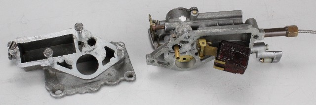 380991 C#: 309726 & 309742 Johnson Evinrude 1966 Carburetor 9.9 HP 2 Cylinder