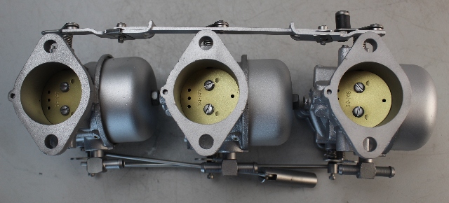 F631061-4 WE-18 WE18 Force 1982-1989 Carburetor Set 85 HP 3 Cyl REBUILT