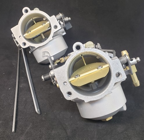 F589061-3 F664061-2 TC106A Force 1989-1994 Carburetor Set 120 125 HP REBUILT!
