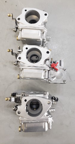 REBUILT! 63D-14301-00-00 63D-14302-00-00 Yamaha 1995-03 Carburetor Set 40 50 HP