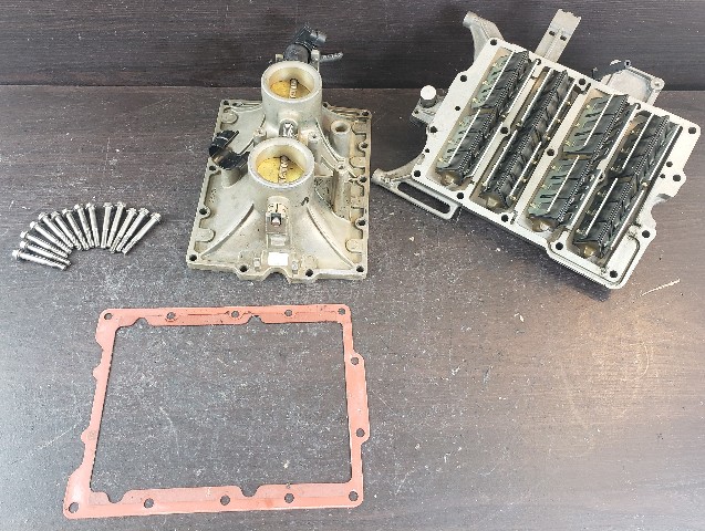 5005828 5007024 Evinrude 2007-2009 Throttle Body & Reed Plate 115 130 HP