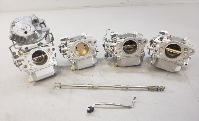 62Y-14901-40-00 62Y-14902-40-00 Yamaha 2001-03 Carburetors 50 HP 4 str REBUILT!