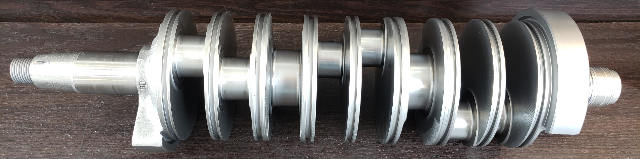 434771 Johnson Evinrude 1992 & UP Crankshaft 185 200 225 250 300 HP V6 POLISHED