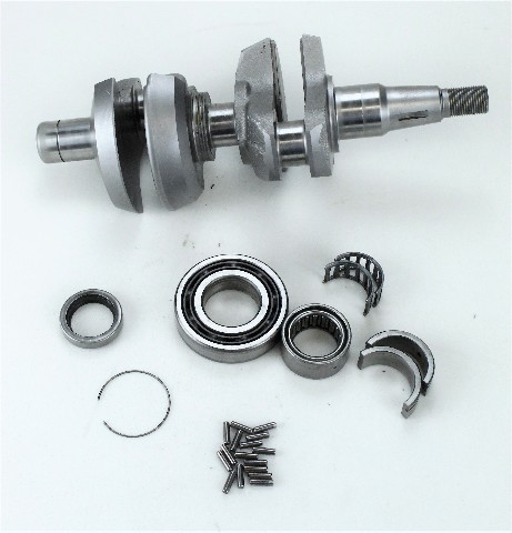 817398A3 C# 817398C2 Force 1989-1995 Crankshaft 40 50 HP 2 Cylinder POLISHED!